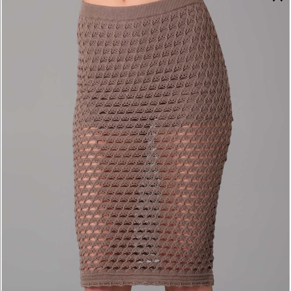 Opening Ceremony Crocheted Skirt S